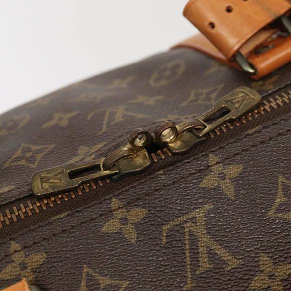 LOUIS VUITTON Monogram Keepall 60 Boston Bag M41422 LV Auth yk14157 - Picture 10 of 16